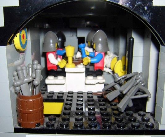 Lego Castle Garrison Quarters