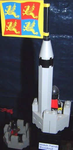 Watch Turret on top the Lego Castle