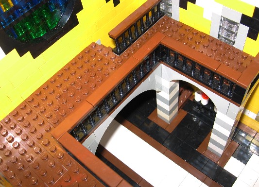 Lego Church Balcony 1