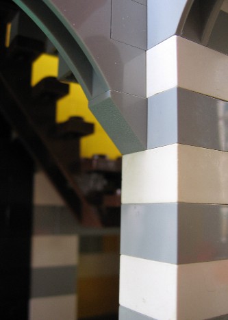 Lego Church Balcony Stairs