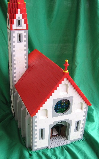 Lego Church Front Top