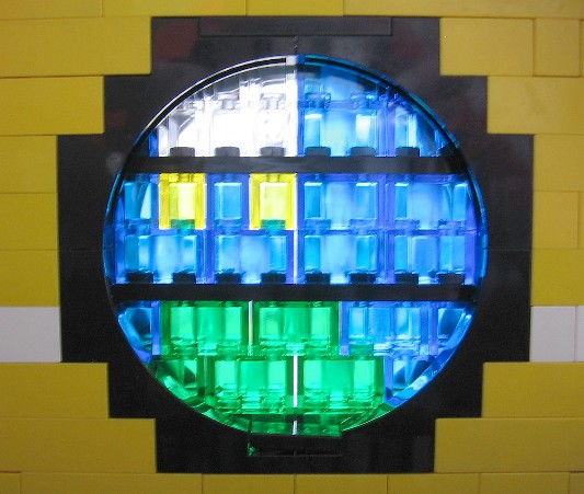 Lego Church Stained Glass Window