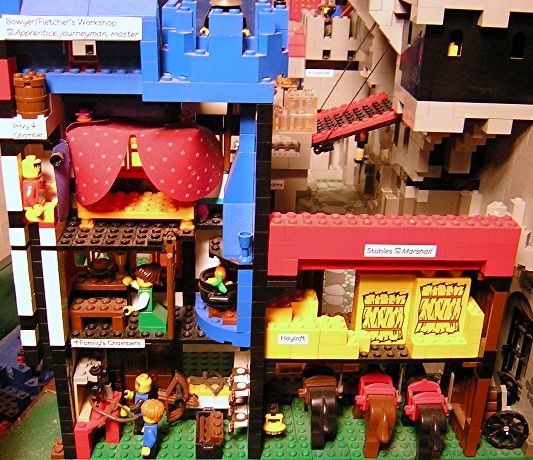 Cross-Section of Bowyer’s Shop